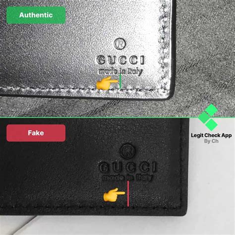 how to spot a gucci wallet.